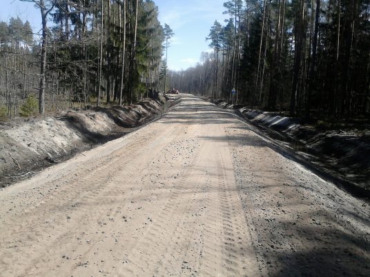 УП Белгипролес» спроектировало в 2020 году более 100 километров лесохозяйственных дорог