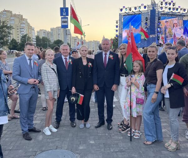 Участие трудового коллектива в мероприятиях, приуроченных празднованию Дня Независимости Республики Беларусь
