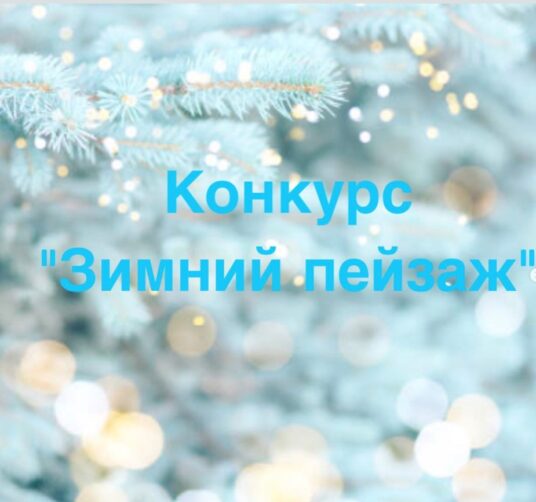 Конкурс фотографий "Зимний пейзаж"