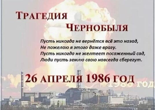 Чернобыль: 40 лет после катастрофы. Боль, память и уроки для человечества.