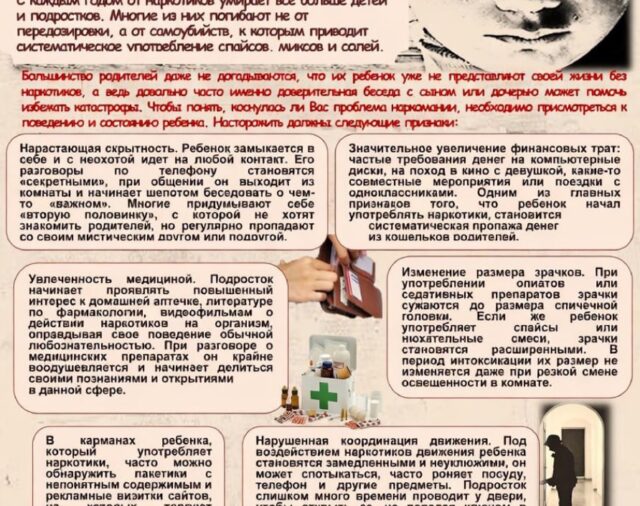 ⚠️ Как понять, что ребенок употребляет наркотики!